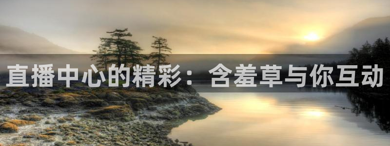 888看球直播吧：直播中心的精彩：含羞草与你互动